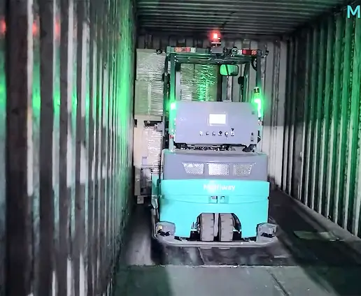 トラックへの積込み