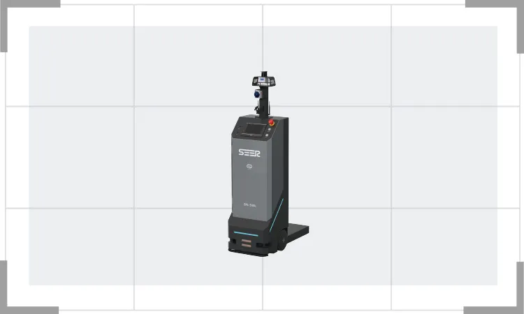 レーザーSLAMシングルフォーク自律フォークリフトSFL-300L